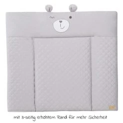 Roba Wickelauflage Soft 75 x 85 cm - Roba Style Sammy - Silbergrau -Wickeln Verkaufsladen roba wickelauflage soft 75 x 85 cm roba style sammy silbergrau 308017 v230 d2