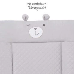 Roba Wickelauflage Soft 75 x 85 cm - Roba Style Sammy - Silbergrau -Wickeln Verkaufsladen roba wickelauflage soft 75 x 85 cm roba style sammy silbergrau 308017 v230 d3