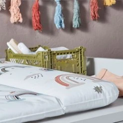 Rotho Babydesign Folien-Wickelauflage - Boho Rainbow -Wickeln Verkaufsladen rotho babydesign folien wickelauflage boho rainbow 200620010di01 d3