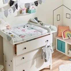 Rotho Babydesign Folien-Wickelauflage - Happy Faces -Wickeln Verkaufsladen rotho babydesign folien wickelauflage happy faces 200620001cx d2