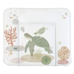 Rotho Babydesign Folien-Wickelauflage - Sea Life - Weiß
