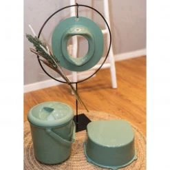 Rotho Babydesign Windeleimer Bella Bambina - Shale Green -Wickeln Verkaufsladen rotho babydesign windeleimer bella bambina shale green 2002103300001 d3