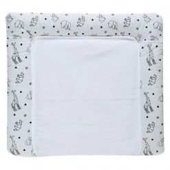 Schardt Wickelauflage mit Frottee-Bezug 75 x 80 cm - Origami - Black - Kollektion 2022