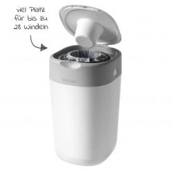 Tommee Tippee 12-tlg. Wickelset - Windeleimer Twist & Click + 4 Nachfüllkassetten + Folien-Wickelunterlage + 6 Mullwindeln -Wickeln Verkaufsladen tommee tippee 12 tlg wickelset windeleimer twist click 4 nachfullkassetten folien wickelunterlage 6 mullwindeln set 692 d3