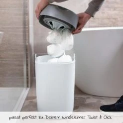 Tommee Tippee Nachfüllkassette für Windeleimer Twist and Click Sangenic - 12er Pack - Greenfilm™ -Wickeln Verkaufsladen tommee tippee nachfullkassette fur windeleimer twist and click advanced 12er pack greenfilm 85201003 d2