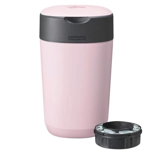 Tommee Tippee Windeleimer Twist and Click Sangenic inkl. 1 Nachfüllkassette - Greenfilm™ - Rosa 1 Tommee Tippee Windeleimer Twist and Click Sangenic inkl. 1 Nachfüllkassette - Greenfilm™ - Rosa